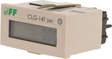 F&F Счётчик рабочего времени CLG-14T/24 VAC/DC CLG-14T/24 VAC/DC | Elektrika.lv