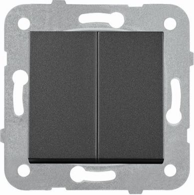 VIKO by Panasonic Roller blind switch, black Novella 92105516 | Elektrika.lv