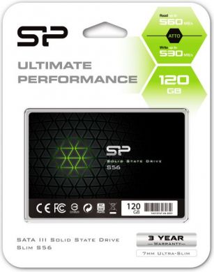 Silicon Power SSD S56 120 GB SP120GBSS3S56B25 | Elektrika.lv
