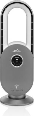 Eta Stand fan Trinity, 45W, Remote control, 3 speeds, Silver ETA360790000 | Elektrika.lv