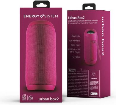 Energy Sistem Energy Sistem | Speaker | Urban Box 2 | 10 W | Bluetooth | Magneta | Wireless connection 449347