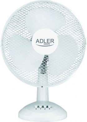 ADLER Lauaventilaator AD 7304, 3 kiirust, 45 W, läbimõõt 40 cm, valge AD 7304 | Elektrika.lv