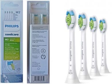 Philips Philips | HX6064/10 | Toothbrush replacement | Heads | For adults | Number of brush heads included 4 | Number of teeth brushing modes Does not apply | White HX6064/10