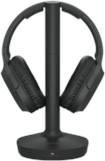 Sony Bezvadu austiņas, Iebūvēts mikrofons, Bluetooth, Melnas MDRRF895RK.EU8 | Elektrika.lv