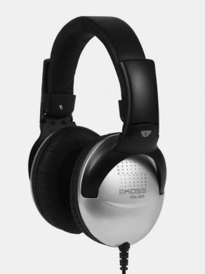 Koss Koss Headphones UR20 Headband/On-Ear, 3.5mm (1/8 inch), Black/Silver, Noice canceling, 183773 | Elektrika.lv