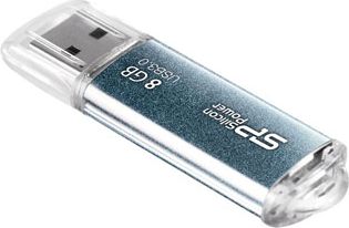 Silicon Power USB flash Marvel M01, 8 GB, USB 2.0, Blue SP008GBUF3M01V1B | Elektrika.lv