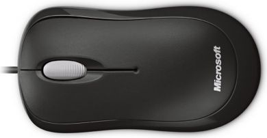 Microsoft Datorpele Basic Optical Mouse for Business 1.83 m, melna, USB 4YH-00007 | Elektrika.lv