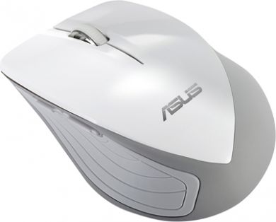 Asus WT465 Wireless computer mouse, USB, AA, White 90XB0090-BMU050 | Elektrika.lv
