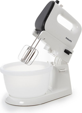 Philips Philips | Mixer | Viva Collection HR3745/00 | Mixer with bowl | 450 W | Number of speeds 5 | Turbo mode | White HR3745/00