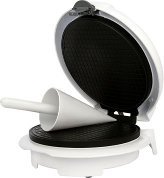 ADLER Adler | AD 3038 | Waffle maker | 1500 W | Number of pastry 1 | Ice Cone | White AD 3038