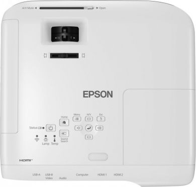 Epson Epson Meeting room projector EB-FH52 Full HD (1920x1080), 4000 ANSI lumens, White, Lamp warranty 36 month(s) V11H978040 | Elektrika.lv