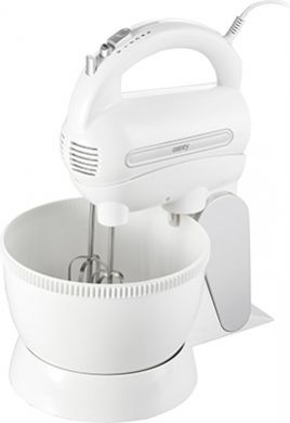 Camry Camry Mixer CR 4213 Mixer with bowl, 300 W, Number of speeds 5, Turbo mode, White CR 4213 | Elektrika.lv