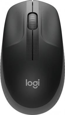 Logitech Computer mouse M190, Wireless, USB, AA, Mid Grey 910-005906 | Elektrika.lv