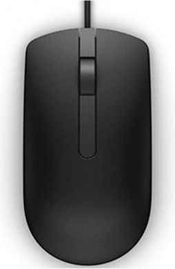 Dell MS116 Computer mouse, Wired, USB 2.0, Black 570-AAIS | Elektrika.lv