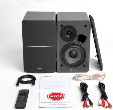 Edifier Edifier | Powered Bluetooth Bookshelf Speakers | R1280DBS | Bluetooth | Wireless connection R1280DBS BLACK