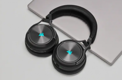 Corsair VIRTUOSO RGB WIRELESS XT Wireless gaming headphones, Built-in microphone, Bluetooth, Black, High-Fidelity CA-9011188-EU | Elektrika.lv