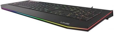 Genesis LITH 400, ENG, Spēļu klaviatūra ar vadu, USB Type-A, Melna NKG-1419 | Elektrika.lv