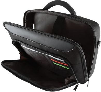 Targus Targus | CN418EU | Clamshell Laptop Bag | Briefcase | Black/Red | 17-18 " | Shoulder strap CN418EU