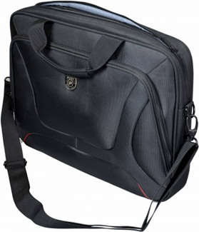 PORT DESIGNS PORT DESIGNS | Courchevel | Fits up to size 15.6 " | Messenger - Briefcase | Black | Shoulder strap 160514