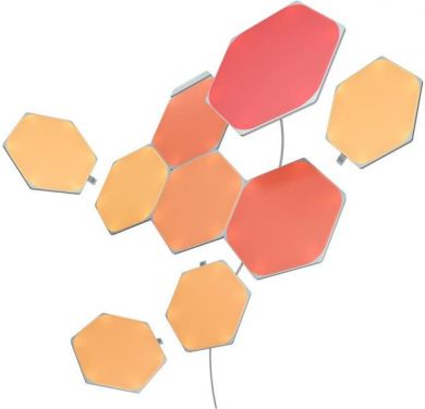 Nanoleaf Viedā apgaismojuma sistēmas Shapes Hexagon paplašinājums - 3 paneļi NL42-0001HX-3PK | Elektrika.lv