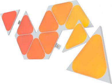 Nanoleaf Additional Panels for Shapes Triangles Mini Smart Lighting System - 10 Panels NL48-1001TW-10PK | Elektrika.lv