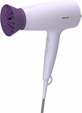 Philips Philips Hair Dryer BHD341/10 2100 W, Number of temperature settings 6, Ionic function, Light purple BHD341/10 | Elektrika.lv
