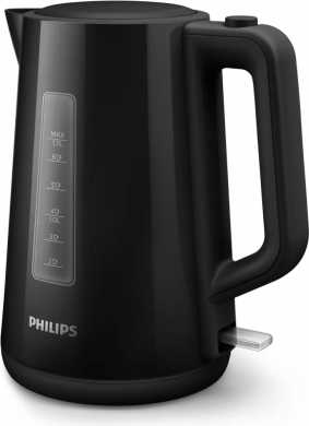 Philips Electric Kettle HD9318/20, 2200 W, 1.7 L, Plastic, Black HD9318/20 | Elektrika.lv