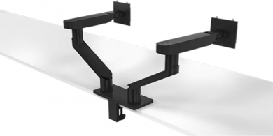 Dell Dell Dual Monitor Arm Desk Mount, MDA20, 19-27 ", Maximum weight (capacity) 10 kg, Black 482-BBDL | Elektrika.lv