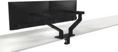 Dell Dell Dual Monitor Arm Desk Mount, MDA20, 19-27 ", Maximum weight (capacity) 10 kg, Black 482-BBDL | Elektrika.lv