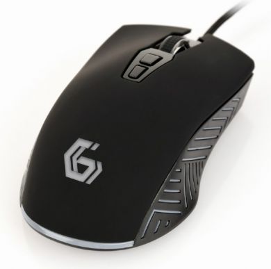 Gembird GGS-IVAR-TWIN 2-in-1 ENG Spēļu klaviatūra (35 taustiņi) un pele, ar vadu, USB, Melna GGS-IVAR-TWIN | Elektrika.lv