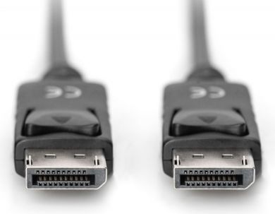 Digitus  Display Port cable, 1m, 2x 20-pin male, double shielded, black, ACC AK-340100-010-S | Elektrika.lv