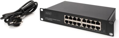 Digitus  16xGigabit Ethernet 10/100/1000 Mbps LAN (RJ-45) portu tīkla komutators (switch) DN-80115 | Elektrika.lv