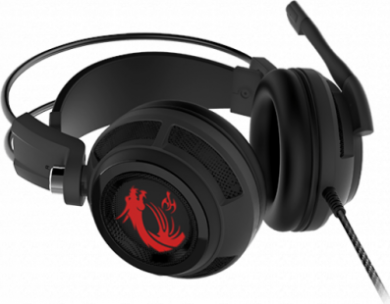 MSI MSI DS502 Gaming Headset, Wired, Black/Red | MSI | DS502 | Wired | Gaming Headset | N/A DS502