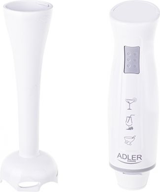 ADLER Adler | AD 4622 | 200 W | Hand Blender | Hand Blender | Number of speeds 1 | White AD 4622