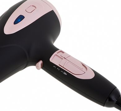 ADLER Adler | Hair Dryer | AD 2248b ION | 2200 W | Number of temperature settings 3 | Ionic function | Diffuser nozzle | Black/Pink AD 2248B