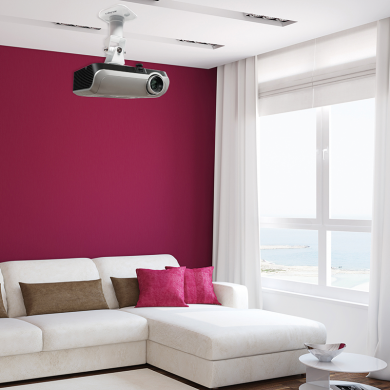 Logilink Logilink BP0003 Projector mount, ceiling, universal, 220 mm, white | Logilink BP0003