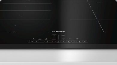BOSCH Bosch hob PXE651FC1E Induction, Number of burners/cooking zones 4, DirectSelect, Timer, Black, Display PXE651FC1E | Elektrika.lv