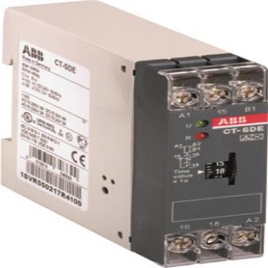 ABB CT-SDE laika relējs 1c/o, 0.3-30s, 380-415VAC 1SVR550217R4100 | Elektrika.lv