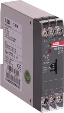 ABB CT-ERE Time relay, ON-delay 1c/o, 3-300s, 110-130VAC 1SVR550107R4100 | Elektrika.lv