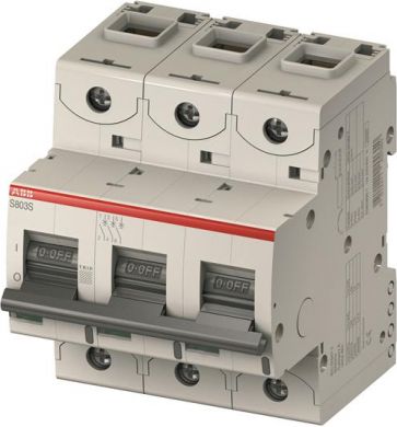 ABB S803C-D100 Автоматический выключатель 3P 100А 25кА 2CCS883001R0821 | Elektrika.lv