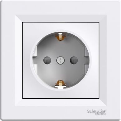 Schneider Electric Socket outlet, white, Asfora EPH2900221 | Elektrika.lv