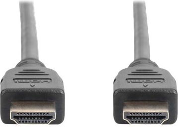 Digitus  HDMI cable, 2m, Ultra High Speed, Ethernet, black AK-330124-020-S | Elektrika.lv