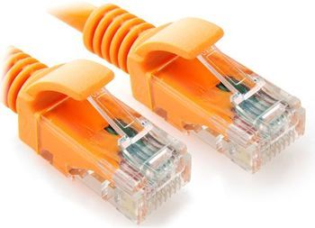 Cablexpert Patch kabelis Cat5E, U/UTP, RJ-45, Oranžs PP12-0.5M/O | Elektrika.lv