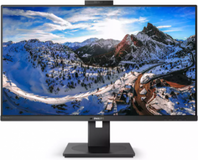 Philips Philips | LCD monitor with USB-C Dock | 326P1H/00 | 31.5 " | IPS | QHD | 16:9 | 75 Hz | 4 ms | 2560 x 1440 pixels | 350 cd/m&sup2; | HDMI ports quantity 2 | Black 326P1H/00