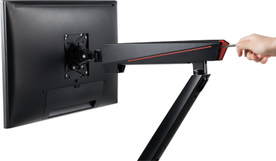 Logilink Logilink | Desk Mount | Tilt, swivel, level adjustment, rotate | 17-32 " | Maximum weight (capacity) 8 kg | Black/Red BP0092