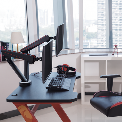 Logilink Logilink | Desk Mount | Tilt, swivel, level adjustment, rotate | 17-32 " | Maximum weight (capacity) 8 kg | Black/Red BP0092