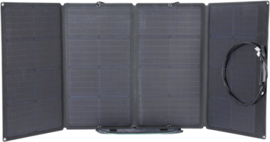 EcoFlow Солнечная панель, 400W, складная и портативная, 82x183x2.5 cm, черная 50051005 | Elektrika.lv