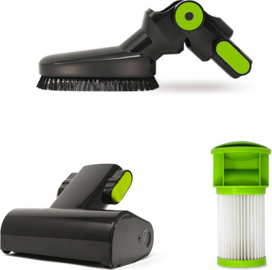 Polti Polti Vacuum cleaner Forzaspira Slim SR110 Cordless operating, Handstick and Handheld, 21.9 V, Operating time (max) 50 min, Green PBEU0113 | Elektrika.lv