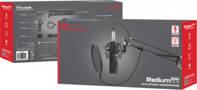 Genesis Genesis | Gaming Microphone | Radium 300 | Black | Wired NGM-1695
