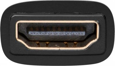 Goobay Goobay Black | HDMI female (Type A) | DVI-I female Dual-Link (24+5 pin) | HDMI/DVI-I adapter, gold-plated | 68690 68690